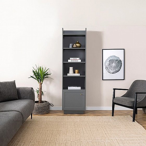 ������ ����� ������ ����� 180 �"� ���  HENRY BOOKSHELF ANTHRACITE  ����  Twins Design