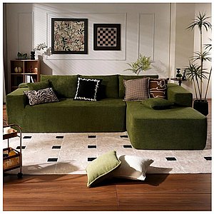 ספת רביצה פינתית מודולרית דגם פולי מבית Twins Design ספת רביצה פינתית מודולרית דגם פולי מבית Twins Design