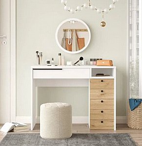 שידת איפור דגם ים פונקציונליות ואלגנטיות בעיצוב נקי שידת איפור דגם ים פונקציונליות ואלגנטיות בעיצוב נקי