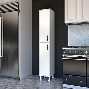 ארון שירות בצבע לבן דגם קוליזי מבית Twins Design ארון שירות בצבע לבן דגם קוליזי מבית Twins Design