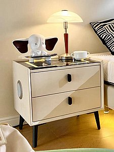 שידת לילה חכמה לצד המיטה דגם תהל מבית Twins Design שידת לילה חכמה לצד המיטה דגם תהל מבית Twins Design