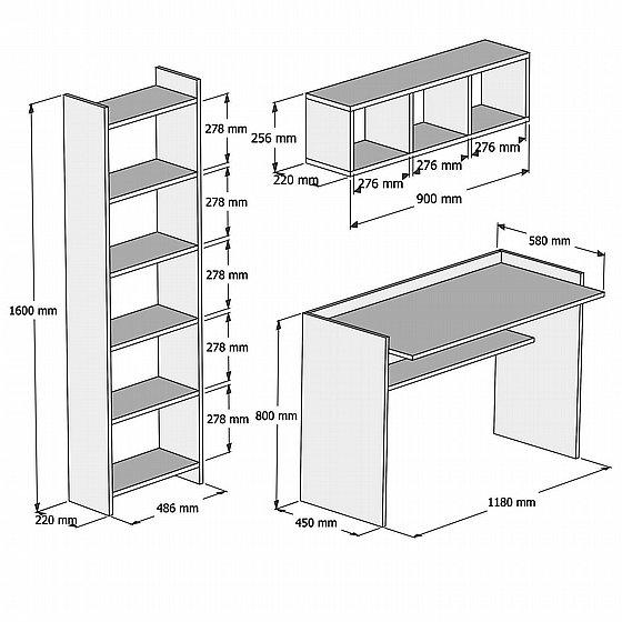����� ����� Flexi Desk � �� ������� 3 ����� �� ������ ���� ��� ���� Twins Design