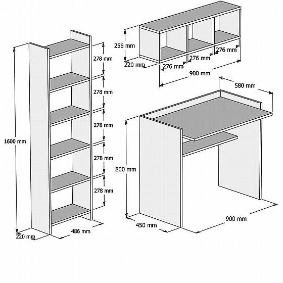 ����� ����� Flexi Desk � �� ������� 3 ����� �� ������ ���� ��� ���� Twins Design