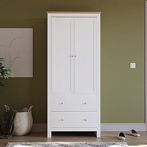 ארון בגדים 2 דלתות ו־2 מגירות דגם גיא מבית Twins Design ארון בגדים 2 דלתות ו־2 מגירות דגם גיא מבית Twins Design