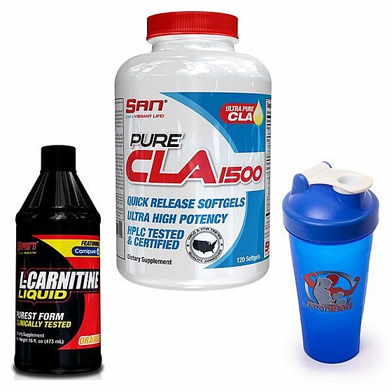 ���� CLA- �-������� ������ SAN ��� ������� CLA / L-CARNITINE