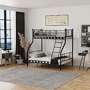 מיטת קומותיים זוגית נובה מתכת מבית Twins Design מיטת קומותיים זוגית נובה מתכת מבית Twins Design