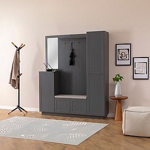 ארון שירות הכולל תליה ומראה דגם הנריאפור מבית Twins Design ארון שירות הכולל תליה ומראה דגם הנריאפור מבית Twins Design